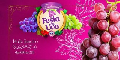 Festa da Uva terá show da Banda Tchê Guri em Dom Feliciano