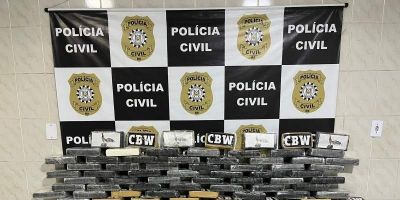 Polícia Civil apreende 182 kg de drogas em Montenegro