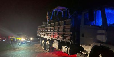 Após se esconder por 2h em arrozal, ladrão de caminhão é preso em Eldorado do Sul