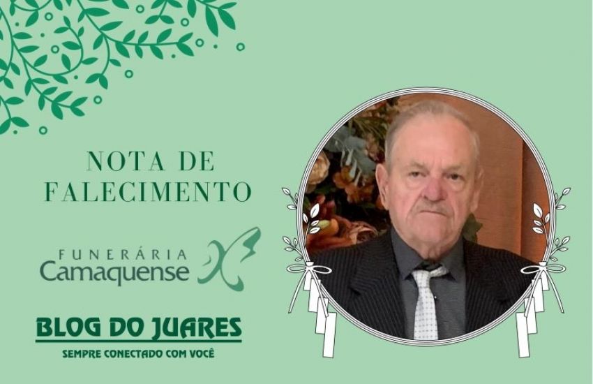OBITUÁRIO: Nota de Falecimento de Affonço Tessmann, de 81 anos 