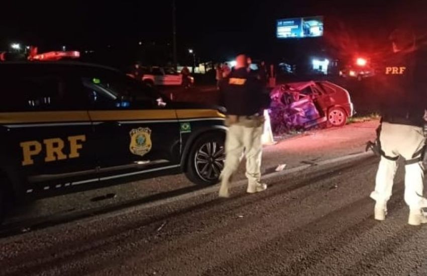 Pelotense morre em colisão frontal na BR-116 em Turuçu 