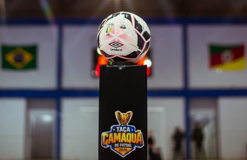 Taça Camaquã de Futsal 2026 começa oficialmente 
