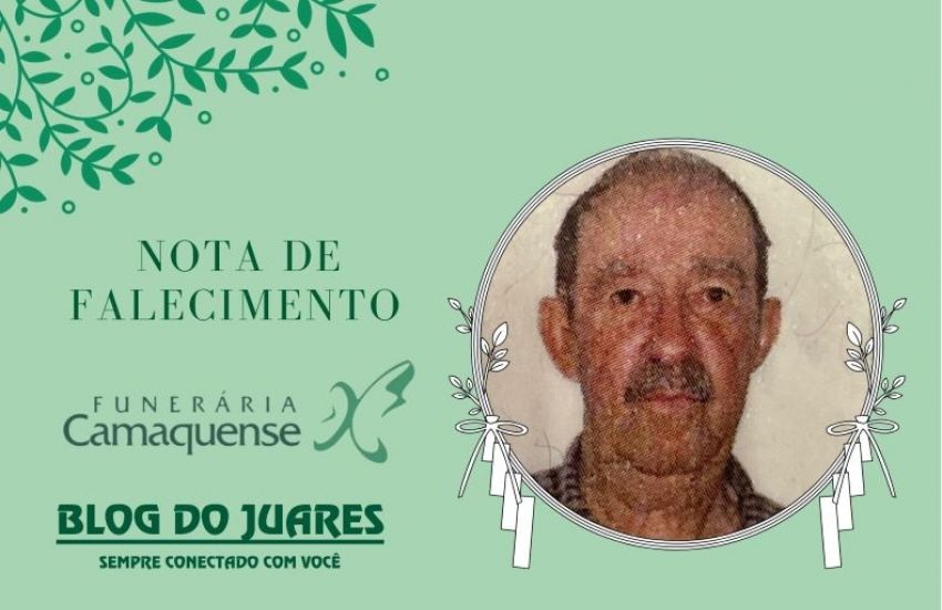OBITUÁRIO: Nota de Falecimento de Pedro Renato Farias Lotufo, o “Pedrinho”, de 77 anos 
