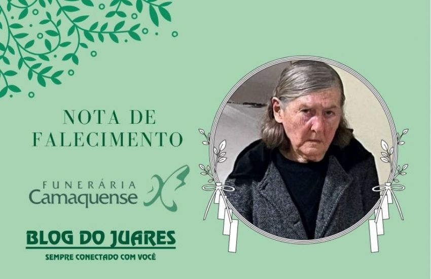 OBITUÁRIO: Nota de Falecimento de Mima Martha Mina Bierhals, de 91 anos 
