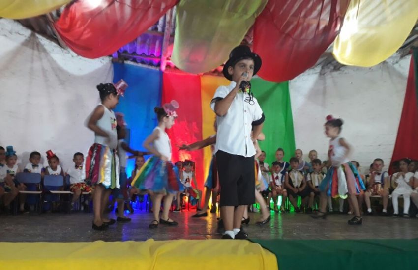 FOTOS: EMEI Cypriano José Centeno realiza festa de conclusão da pré-escola em Camaquã 