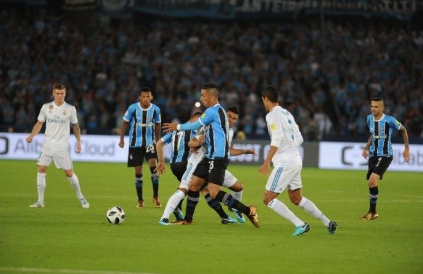 Com gol de falta, Grêmio perde para o Real Madrid e fica com vice-campeonato no Mundial de Clubes 