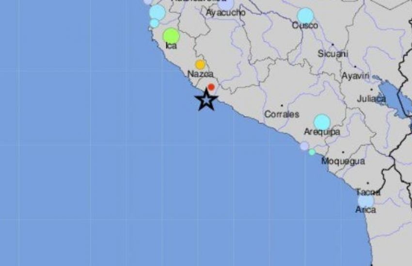 MUNDO: terremoto de 6,8 graus deixa dois mortos e 65 feridos no sul do Peru 