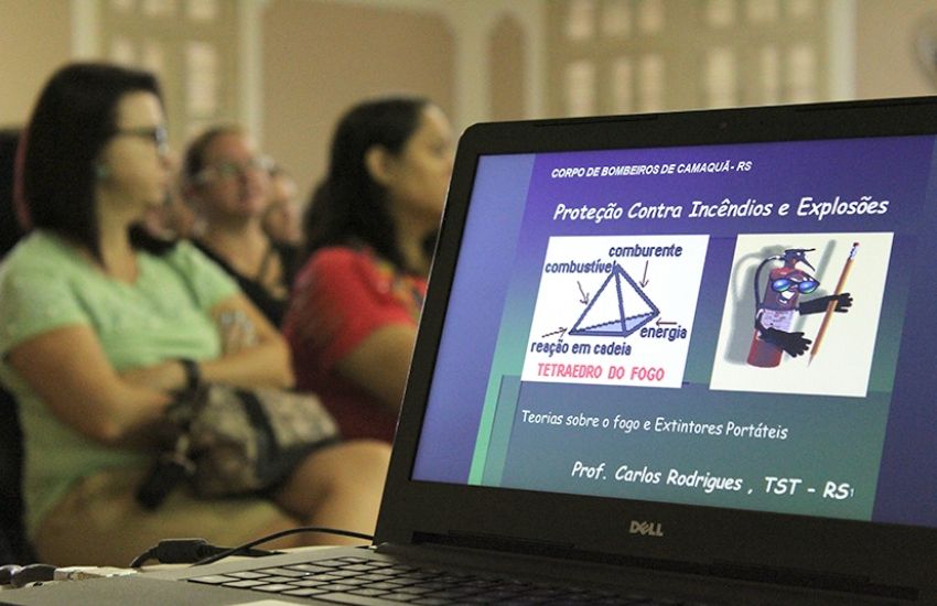 Rede de Ensino de Camaquã participa de Curso de Brigadista 