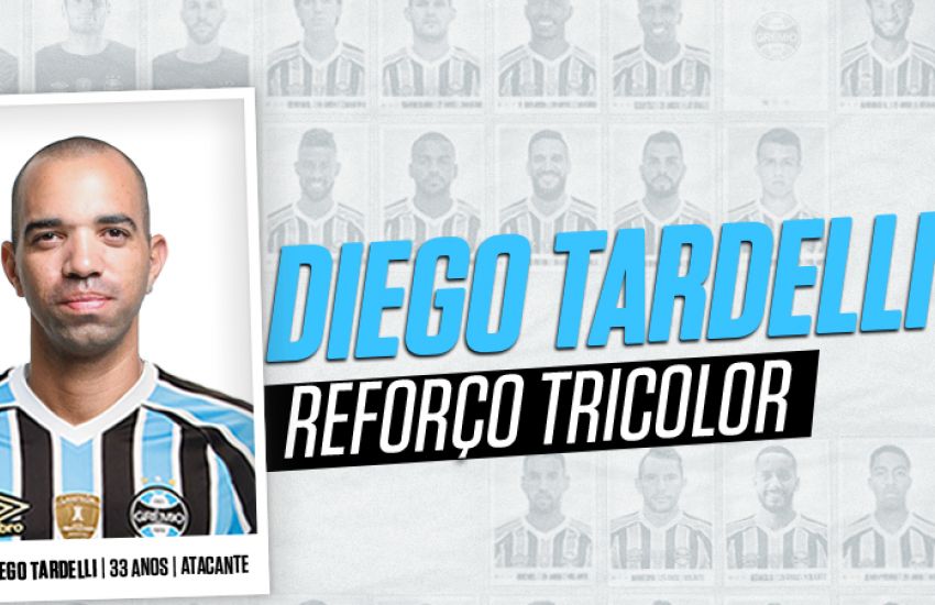 Grêmio oficializa contração de Diego Tardelli 