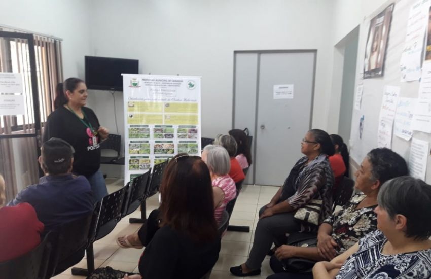 Usuários de unidade de Saúde recebem palestra sobre plantas medicinais em Camaquã 