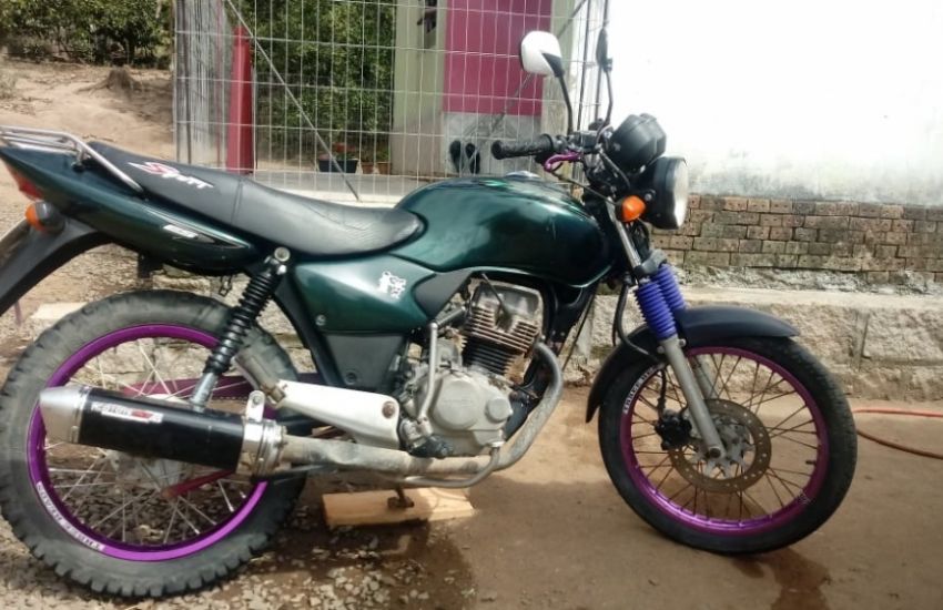 Motocicleta é furtada no interior de São Jerônimo 