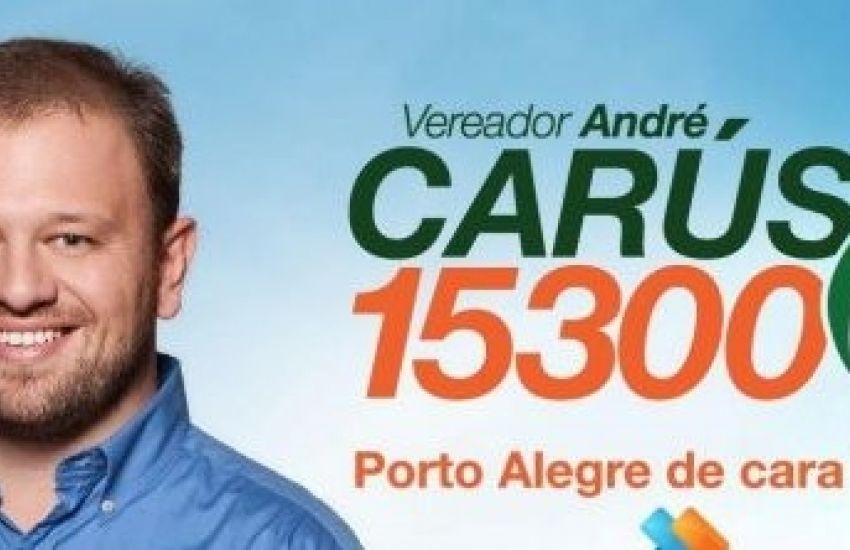 Defesa do vereador de Porto Alegre André Carús entra com pedido de licença na Câmara 