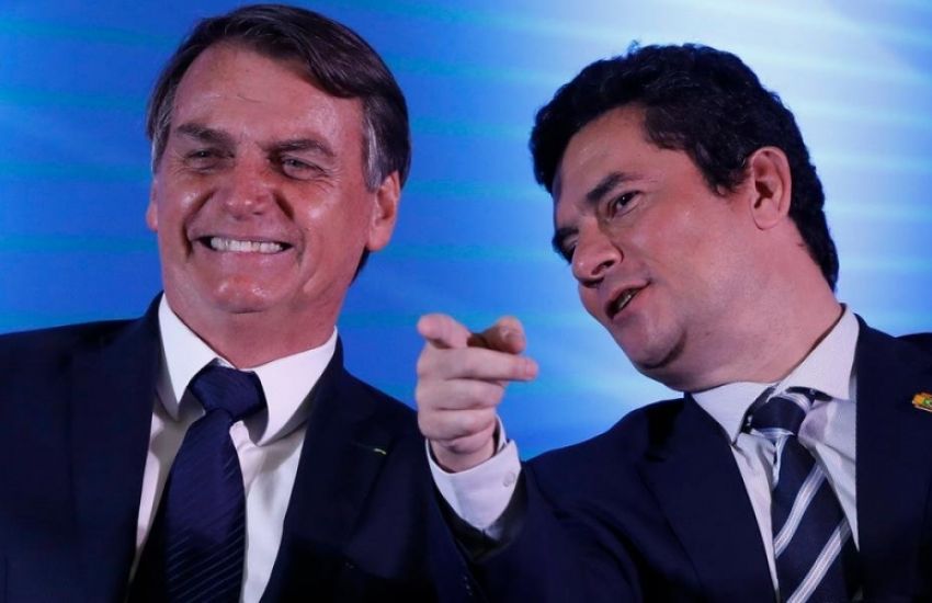 Bolsonaro avalia Moro como vice na chapa em 2022 