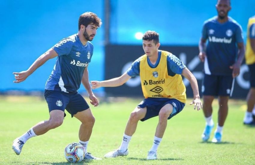 Grêmio realiza o primeiro treino tático da temporada 2020 
