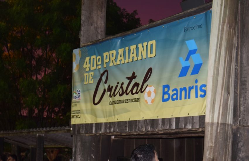 Início das Categorias Especiais do Campeonato Praiano de Cristal 