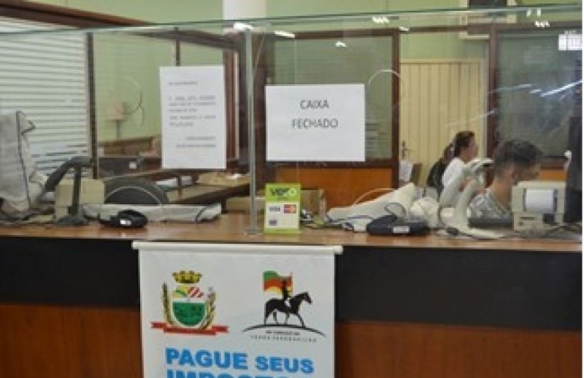Caixa da Prefeitura de Camaquã abre dia 30 de janeiro 