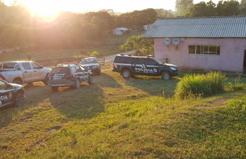 Polícia Civil realiza operação Cidade Limpa em Cristal 