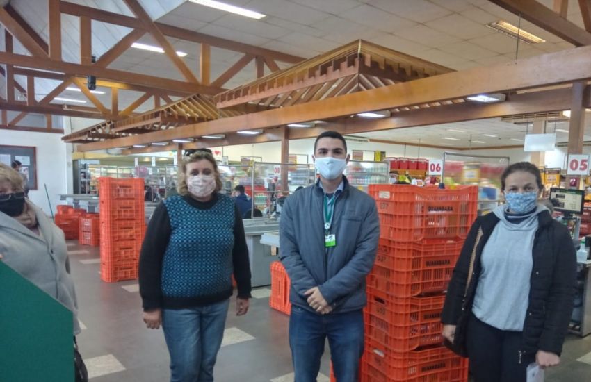 Equipes da Vigilância seguem visitas a estabelecimentos comerciais em São Lourenço do Sul 