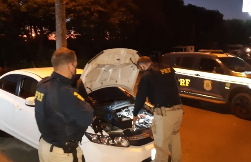 PRF prende homem com automóvel roubado e clonado em São Leopoldo 