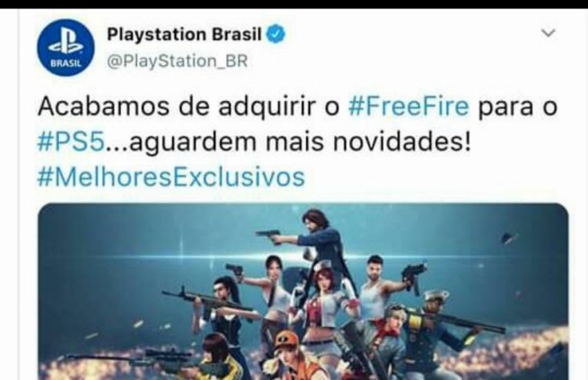 free fire ps5