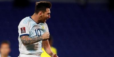 Com gol de Messi, Argentina vence na estreia das Eliminatórias