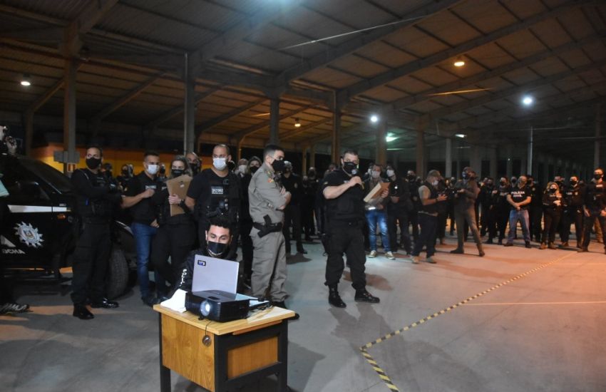 Operação contra o tráfico de drogas e extorsão mediante sequestro é deflagrada na Região Metropolitana e Sul do RS 