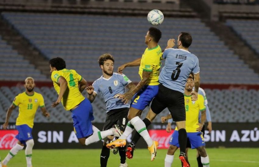 Brasil vence Uruguai e segue 100% nas eliminatórias da Copa do Mundo 