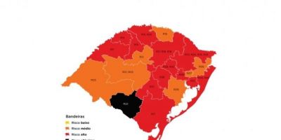 Camaquã segue em bandeira laranja no primeiro mapa preliminar de 2021