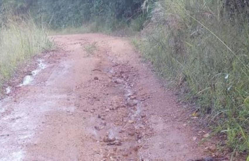 Moradores solicitam melhorias em estradas no interior de Chuvisca 