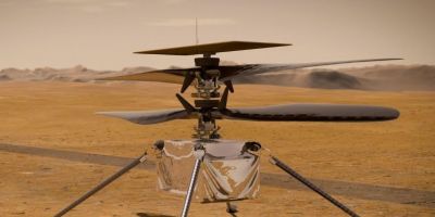 Helicóptero Ingenuity, da Nasa, faz voo teste com êxito em Marte