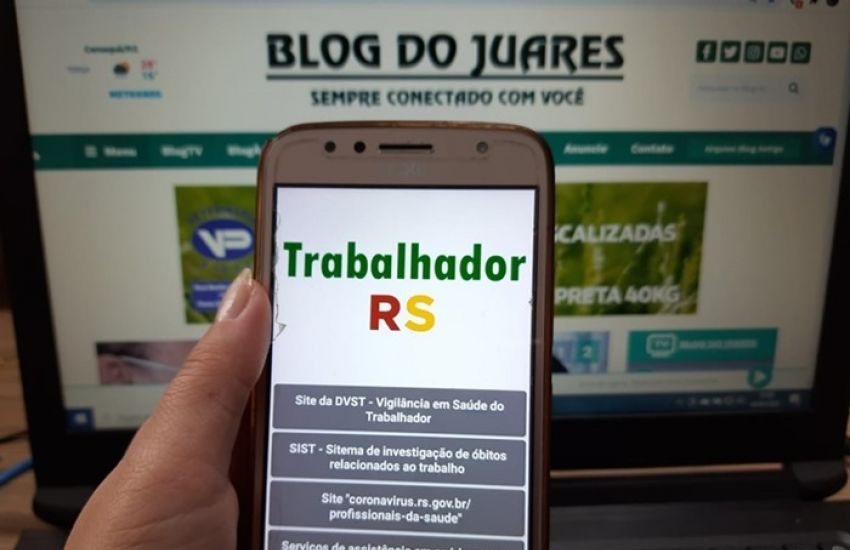 Estado lança aplicativo de apoio a profissionais e municípios do RS 