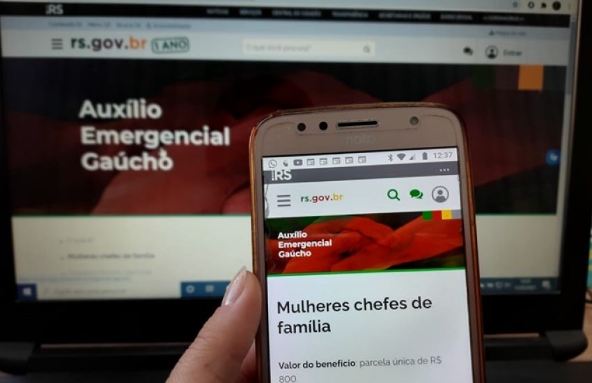  Auxílio Emergencial Gaúcho: mulheres chefes de família já podem consultar acesso ao benefício 
