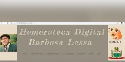 Camaquã divulga lançamento de Hemeroteca Digital Barbosa Lessa