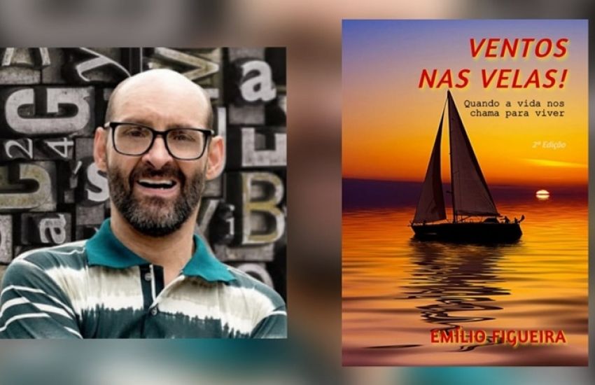 Emílio Figueira, portador de paralisia cerebral, com cinco graduações e dois doutorados, lança livro ''Ventos nas Velas'' 