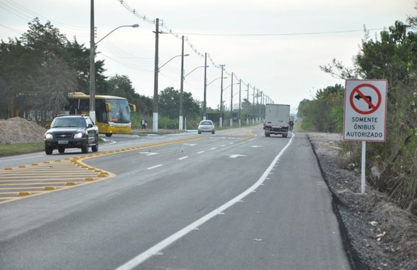 Dnit conclui serviços no acesso à intersecção da Rodoviária de Pelotas, na BR-293 