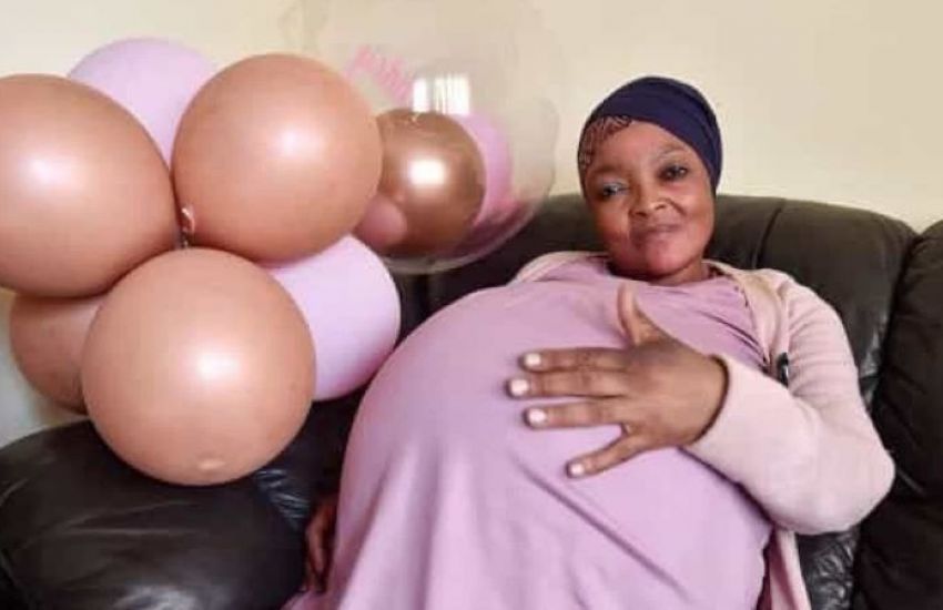 Mulher dá à luz dez bebês na África do Sul 