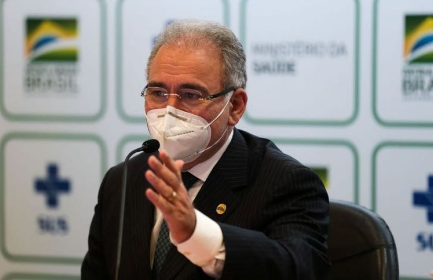 Brasil deve vacinar 160 milhões de pessoas até dezembro, diz ministro da Saúde  
