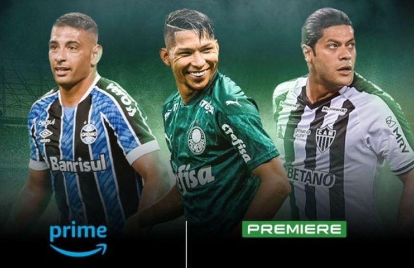 Premiere fecha parceria com Amazon Prime Video para transmitir jogos do futebol brasileiro 