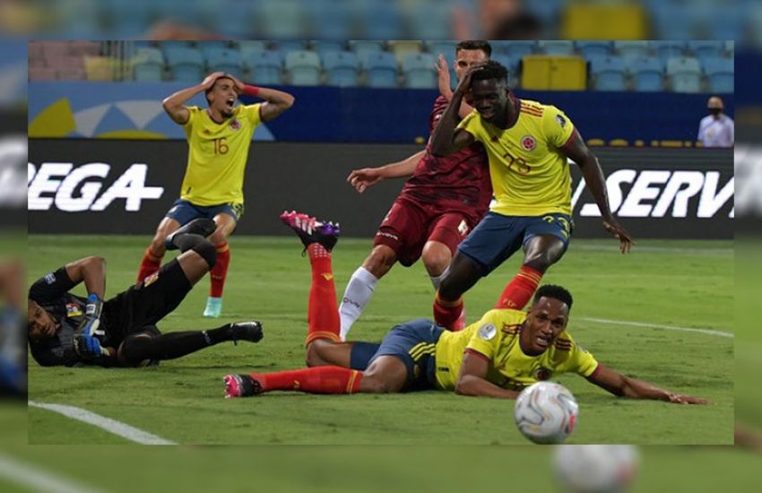 Copa América: com brilho de goleiro, Venezuela segura Colômbia pelo Grupo B 