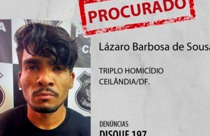 Notícias falsas prejudicam buscas por Lázaro Barbosa, diz secretário 