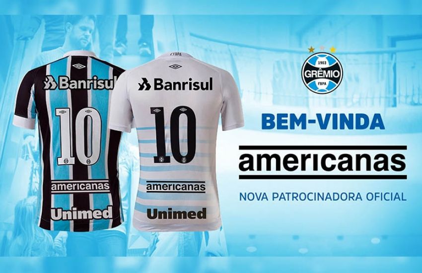 Grêmio anuncia nova patrocinadora no uniforme 