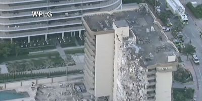 Pelo menos uma pessoa morre e dezenas estão desaparecidas em desabamento de prédio na Flórida
