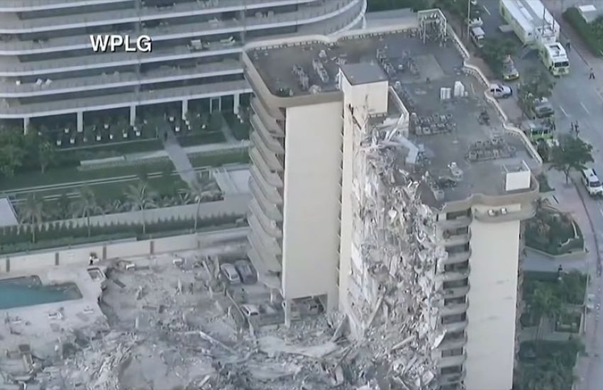 Pelo menos uma pessoa morre e dezenas estão desaparecidas em desabamento de prédio na Flórida 