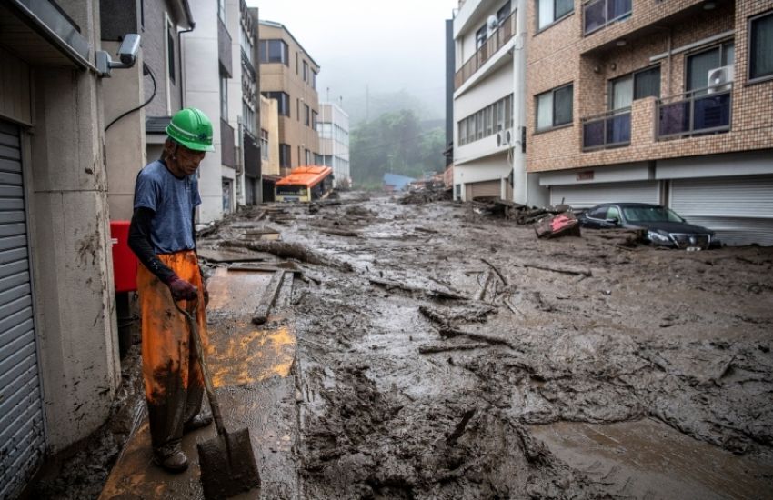 Pelo menos duas pessoas morrem e 20 estão desaparecidas em enchentes no Japão 