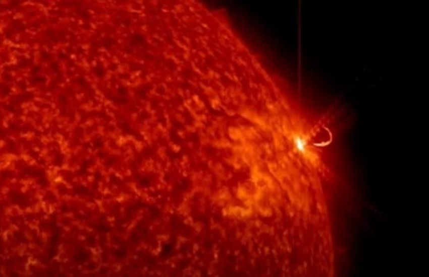 Nasa registra explosões solares mais intensas dos últimos quatro anos  
