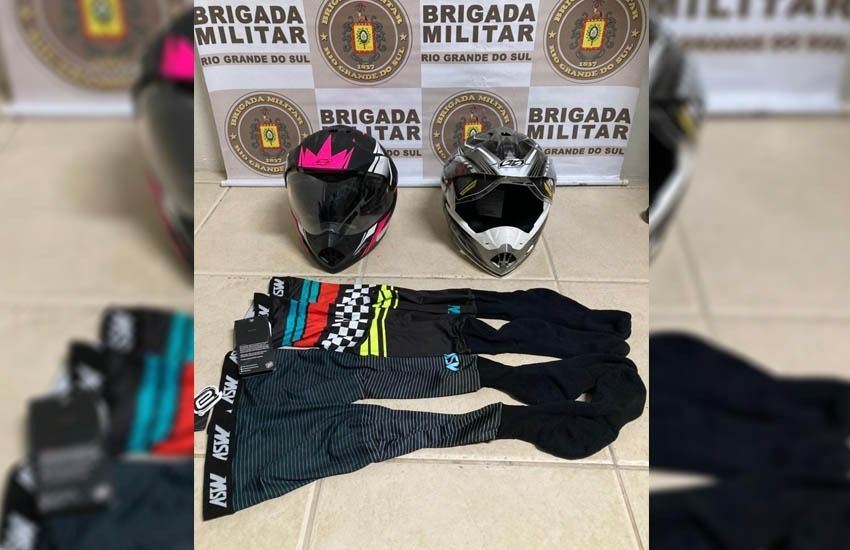 Força Tática prende homem com objetos furtados de loja no centro de Camaquã 