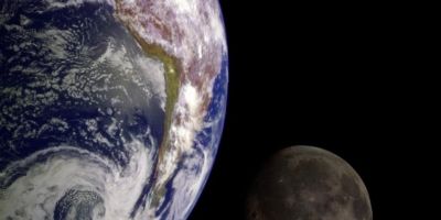 Nasa captura imagem assustadora da sombra da lua na Terra durante eclipse
