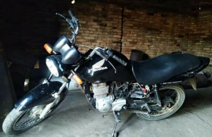 Moto furtada em Butiá é encontrada no interior de Dom Feliciano 