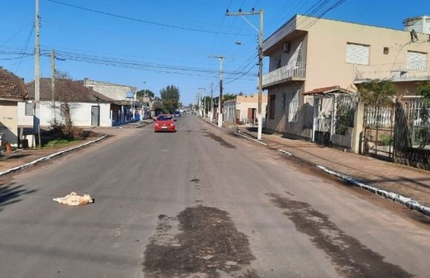 Rua Erlínio Rodrigues Assis, em Camaquã, pode receber redutores de velocidade e faixas de segurança 