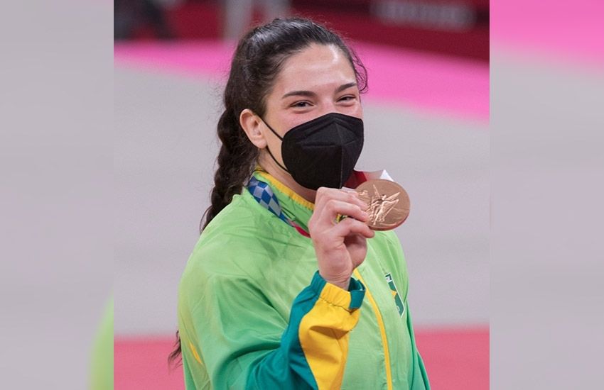 OLIMPÍADAS: gaúcha Mayra Aguiar conquista bronze no judô 